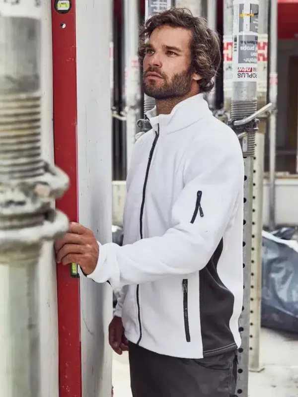 James & Nicholson Men's Workwear Fleece Jacke JN842